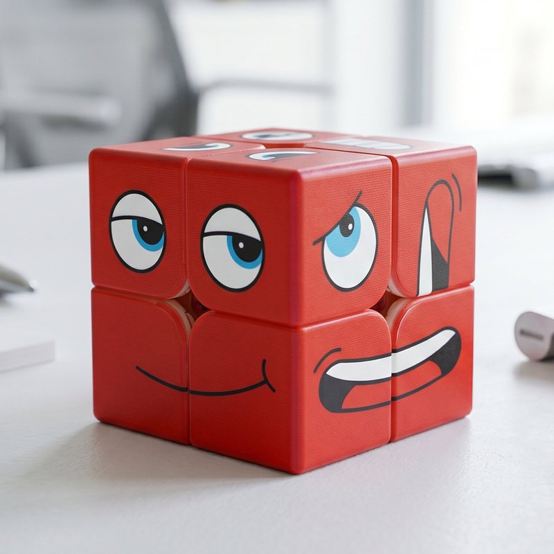Cubo 2 Camadas personalizado — Cuber Brasil